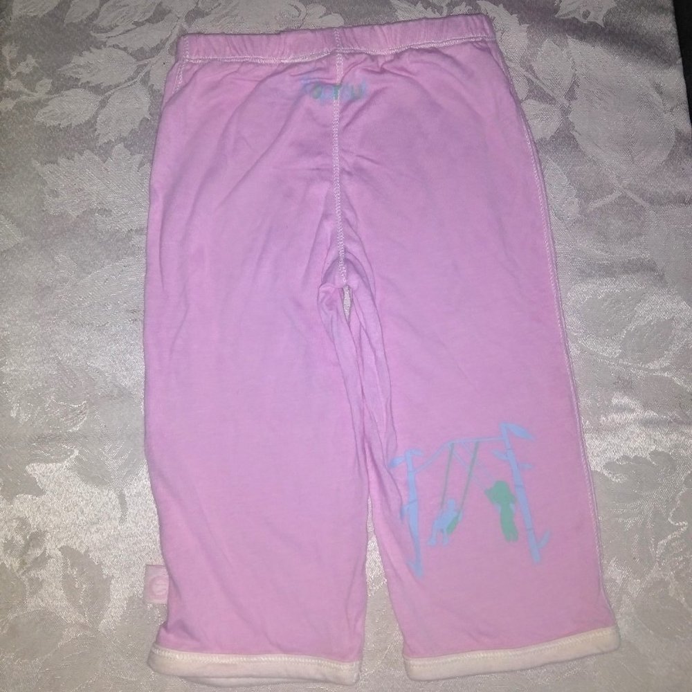 Pink pants, bamboo organic cotton